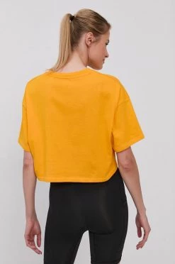 Γυναικεία Κοντομάνικο Βαμβακερό μπλουζάκι Reebok κίτρινο -Reebok Εκπτώσεις unnamed file 2200