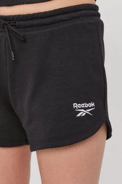 Γυναικεία Σορτς Reebok χρώμα: μαύρο -Reebok Εκπτώσεις unnamed file 2247