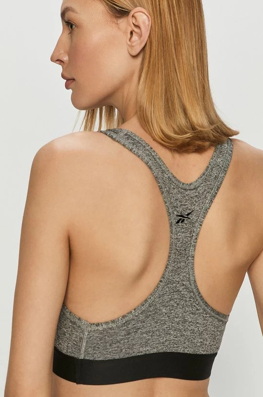 Γυναικεία Αθλητικά σουτιέν Reebok - Αθλητικό σουτιέν γκρί 2 Γυναικεία Αθλητικά σουτιέν Reebok - Αθλητικό σουτιέν γκρί - Image 2