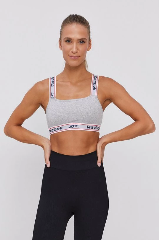 Γυναικεία Αθλητικά σουτιέν Reebok - Αθλητικό σουτιέν γκρί 4 Γυναικεία Αθλητικά σουτιέν Reebok - Αθλητικό σουτιέν γκρί - Image 4