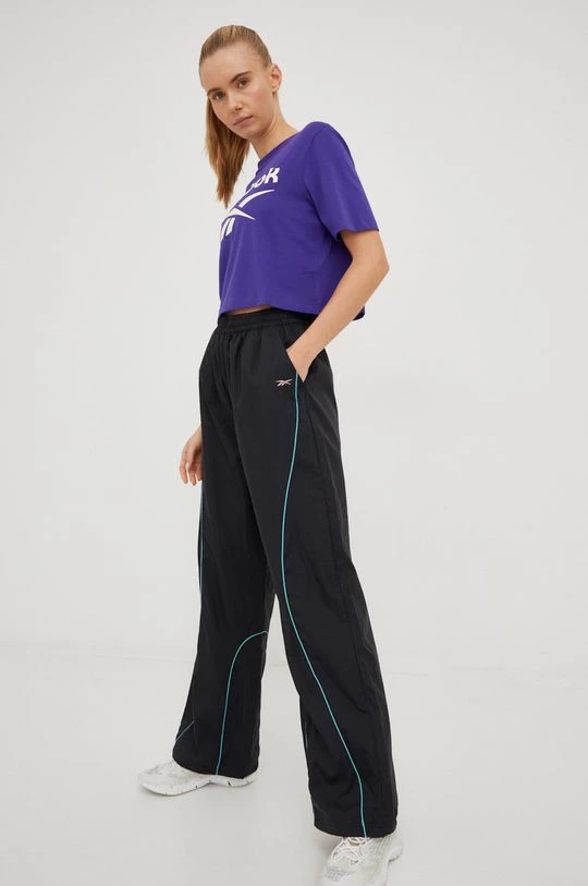 Γυναικεία Κοντομάνικο Μπλουζάκι Reebok μοβ 2 Γυναικεία Κοντομάνικο Μπλουζάκι Reebok μοβ - Image 2