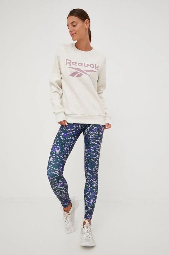 Γυναικεία Χωρίς φερμουάρ Μπλούζα Reebok Identity , χρώμα: μπεζ 2 Γυναικεία Χωρίς φερμουάρ Μπλούζα Reebok Identity , χρώμα: μπεζ - Image 2