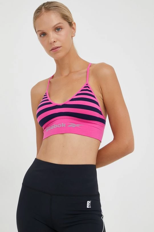 Γυναικεία Αθλητικά σουτιέν Αθλητικό σουτιέν Reebok ροζ 1 Γυναικεία Αθλητικά σουτιέν Αθλητικό σουτιέν Reebok ροζ