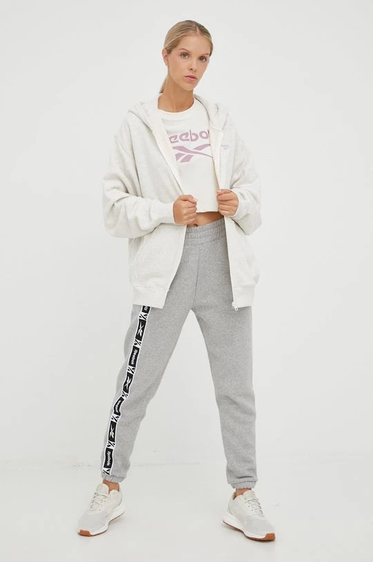 Γυναικεία Κοντομάνικο Μπλουζάκι Reebok μπεζ 2 Γυναικεία Κοντομάνικο Μπλουζάκι Reebok μπεζ - Image 2