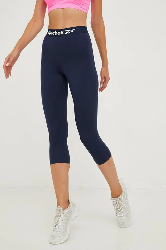 Γυναικεία Κολάν προπόνησης Reebok Commercial ναυτικό μπλε 1 Γυναικεία Κολάν προπόνησης Reebok Commercial ναυτικό μπλε