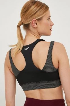 Γυναικεία Αθλητικά σουτιέν Σουτιέν γιόγκα Reebok Studio Layered μαύρο -Reebok Εκπτώσεις unnamed file 2498