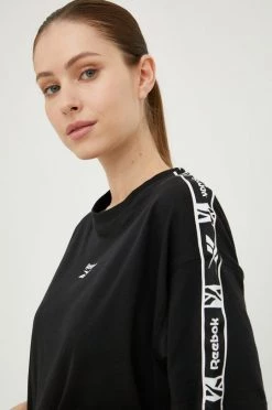 Γυναικεία Κοντομάνικο Βαμβακερό μπλουζάκι Reebok μαύρο 8 Γυναικεία Κοντομάνικο Βαμβακερό μπλουζάκι Reebok μαύρο -Reebok Εκπτώσεις unnamed file 2504