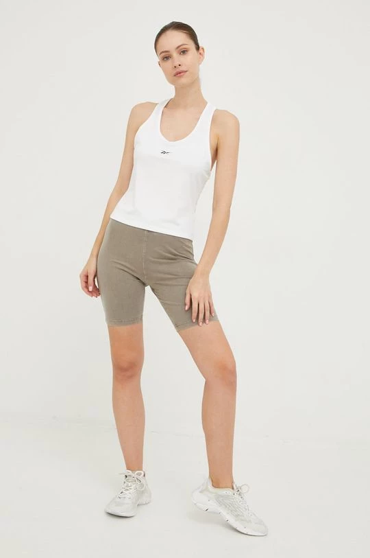 Γυναικεία Αμάνικος Τοπ προπόνησης Reebok Workout Ready άσπρο 2 Γυναικεία Αμάνικος Τοπ προπόνησης Reebok Workout Ready άσπρο - Image 2