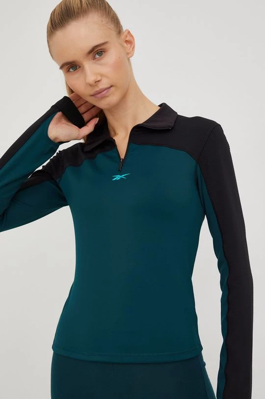 Γυναικεία Χωρίς φερμουάρ Αθλητική μπλούζα Reebok Style γυναικεία, χρώμα: πράσινο 4 Γυναικεία Χωρίς φερμουάρ Αθλητική μπλούζα Reebok Style γυναικεία, χρώμα: πράσινο - Image 4