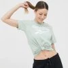 Γυναικεία Κοντομάνικο Μπλουζάκι Reebok πράσινο