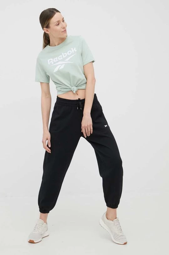 Γυναικεία Κοντομάνικο Μπλουζάκι Reebok πράσινο 2 Γυναικεία Κοντομάνικο Μπλουζάκι Reebok πράσινο - Image 2