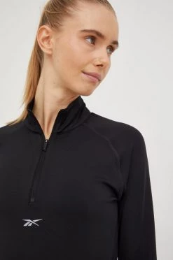 Γυναικεία Χωρίς φερμουάρ Φούτερ για τζόκινγκ Reebok μαύρο, -Reebok Εκπτώσεις unnamed file 267