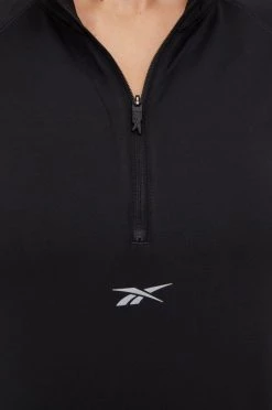 Γυναικεία Χωρίς φερμουάρ Φούτερ για τζόκινγκ Reebok μαύρο, -Reebok Εκπτώσεις unnamed file 268