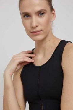 Γυναικεία Αμάνικος Τοπ προπόνησης Reebok μαύρο -Reebok Εκπτώσεις unnamed file 2696