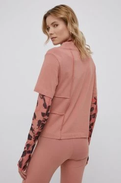 Γυναικεία Κοντομάνικο Μπλουζάκι Reebok χρώμα: πορτοκαλί -Reebok Εκπτώσεις unnamed file 2709