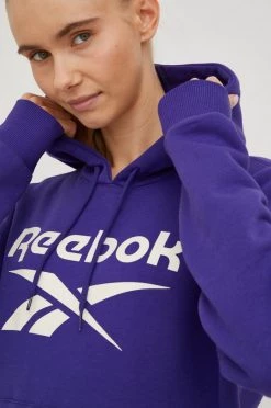 Γυναικεία Χωρίς φερμουάρ Μπλούζα Reebok μοβ, -Reebok Εκπτώσεις unnamed file 273