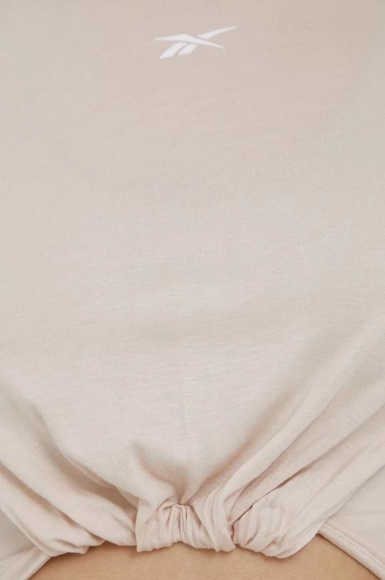 Γυναικεία Αμάνικος Reebok - Top κρεμ 5 Γυναικεία Αμάνικος Reebok - Top κρεμ - Image 5