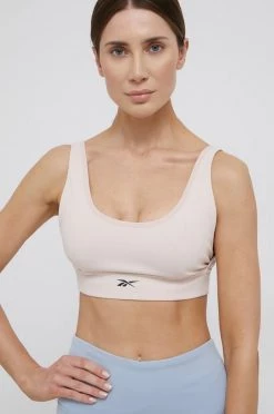 Γυναικεία Αθλητικά σουτιέν Αθλητικό σουτιέν Reebok μπεζ