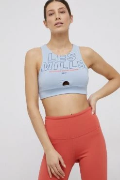 Γυναικεία Αθλητικά σουτιέν Τοπ προπόνησης Reebok ανοιχτό μπλε