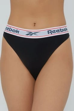 Γυναικεία Σλιπ Στρίνγκ Reebok (3-pack) μαύρο
