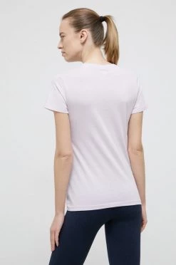 Γυναικεία Κοντομάνικο Βαμβακερό μπλουζάκι Reebok μοβ -Reebok Εκπτώσεις unnamed file 2852