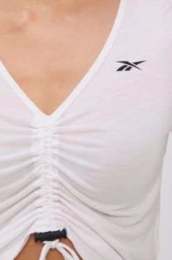 Γυναικεία Κοντομάνικο Μπλουζάκι Reebok χρώμα: άσπρο 9 Γυναικεία Κοντομάνικο Μπλουζάκι Reebok χρώμα: άσπρο -Reebok Εκπτώσεις unnamed file 2908