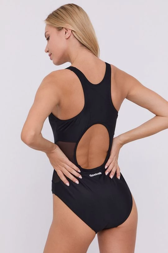 Γυναικεία Ολόσωμα Μαγιό Reebok μαύρο 2 Γυναικεία Ολόσωμα Μαγιό Reebok μαύρο - Image 2