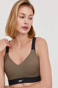 Γυναικεία Αθλητικά σουτιέν Reebok - Αθλητικό σουτιέν καφέ πράσινο