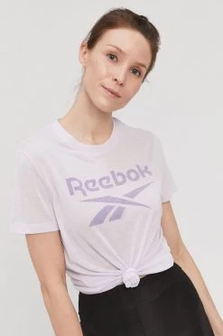 Γυναικεία Κοντομάνικο Μπλουζάκι Reebok χρώμα: ροζ -Reebok Εκπτώσεις unnamed file 2990