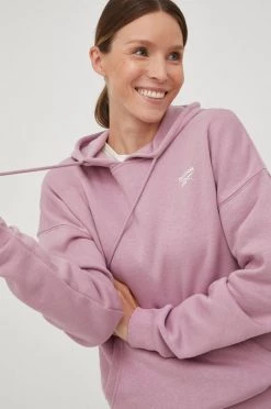 Γυναικεία Χωρίς φερμουάρ Μπλούζα Reebok ροζ,