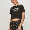 Γυναικεία Κοντομάνικο Reebok - Μπλουζάκι μαύρο