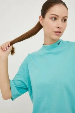 Γυναικεία Κοντομάνικο Μπλουζάκι Reebok τιρκουάζ 8 Γυναικεία Κοντομάνικο Μπλουζάκι Reebok τιρκουάζ -Reebok Εκπτώσεις unnamed file 3117