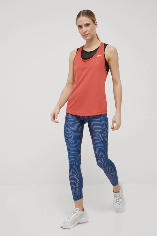 Γυναικεία Αμάνικος Τοπ προπόνησης Reebok Perform Mesh πορτοκαλί 2 Γυναικεία Αμάνικος Τοπ προπόνησης Reebok Perform Mesh πορτοκαλί - Image 2