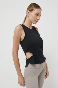 Γυναικεία Αμάνικος Τοπ προπόνησης Reebok Cut Out μαύρο