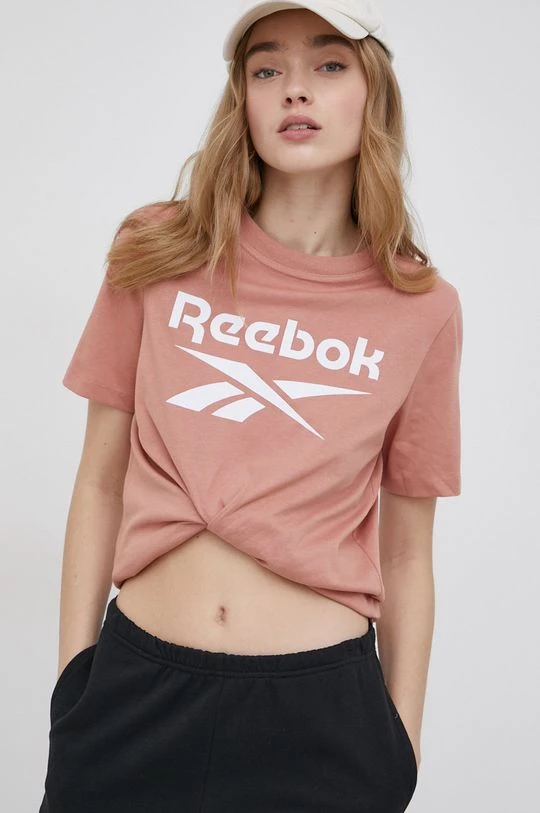 Γυναικεία Κοντομάνικο Μπλουζάκι Reebok χρώμα: πορτοκαλί 1 Γυναικεία Κοντομάνικο Μπλουζάκι Reebok χρώμα: πορτοκαλί