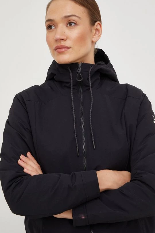 Γυναικεία Μακριά μπουφάν Μπουφάν Reebok μαύρο, 4 Γυναικεία Μακριά μπουφάν Μπουφάν Reebok μαύρο, - Image 4