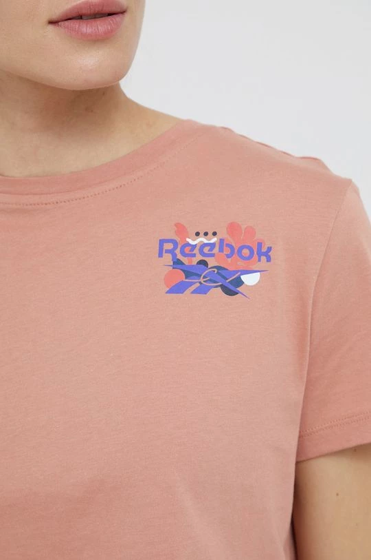 Γυναικεία Κοντομάνικο Βαμβακερό μπλουζάκι Reebok πορτοκαλί 6 Γυναικεία Κοντομάνικο Βαμβακερό μπλουζάκι Reebok πορτοκαλί - Image 6