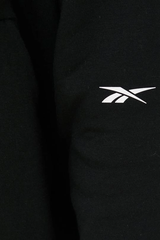 Γυναικεία Με φερμουάρ Μπλούζα Reebok μαύρο, 5 Γυναικεία Με φερμουάρ Μπλούζα Reebok μαύρο, - Image 5