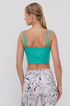 Γυναικεία Αμάνικος Top Reebok χρώμα: πράσινο -Reebok Εκπτώσεις unnamed file 3384