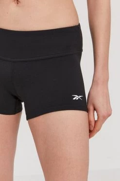 Γυναικεία Σορτς Reebok χρώμα: μαύρο -Reebok Εκπτώσεις unnamed file 3422