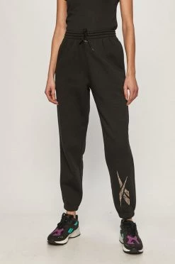 Γυναικεία Παντελόνια φόρμας Reebok - Παντελόνι μαύρο