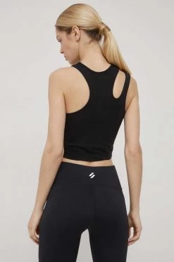 Γυναικεία Αμάνικος Τοπ προπόνησης Reebok Meet You There μαύρο -Reebok Εκπτώσεις unnamed file 3519