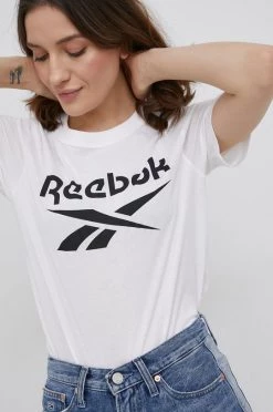 Γυναικεία Κοντομάνικο Μπλουζάκι Reebok χρώμα: άσπρο -Reebok Εκπτώσεις unnamed file 3549