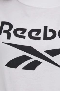 Γυναικεία Κοντομάνικο Μπλουζάκι Reebok χρώμα: άσπρο -Reebok Εκπτώσεις unnamed file 3550