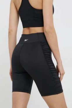 Γυναικεία Σορτς Reebok χρώμα: μαύρο -Reebok Εκπτώσεις unnamed file 3564