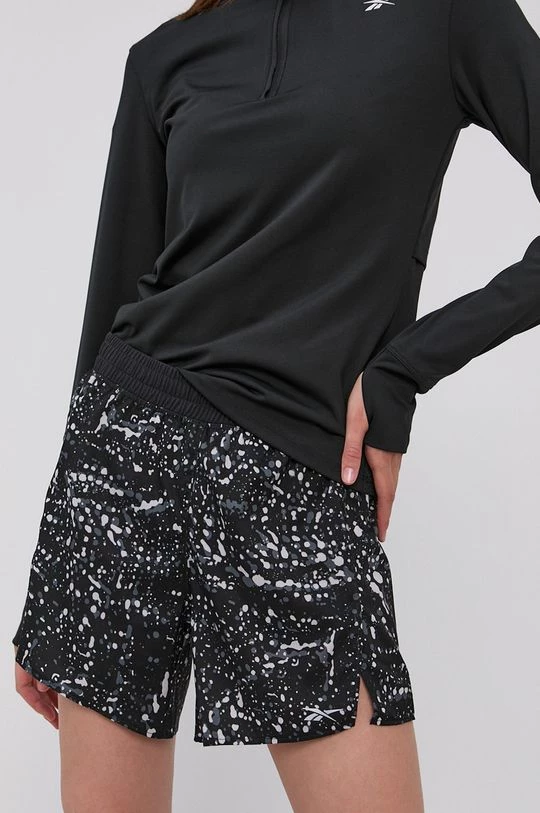 Γυναικεία Σορτς Reebok χρώμα: μαύρο 1 Γυναικεία Σορτς Reebok χρώμα: μαύρο
