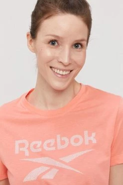 Γυναικεία Κοντομάνικο Μπλουζάκι Reebok χρώμα: ροζ -Reebok Εκπτώσεις unnamed file 3637