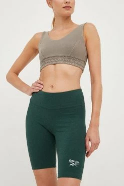 Γυναικεία Σορτς Reebok πράσινο,