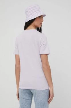 Γυναικεία Κοντομάνικο Μπλουζάκι Reebok χρώμα: μοβ -Reebok Εκπτώσεις unnamed file 3675