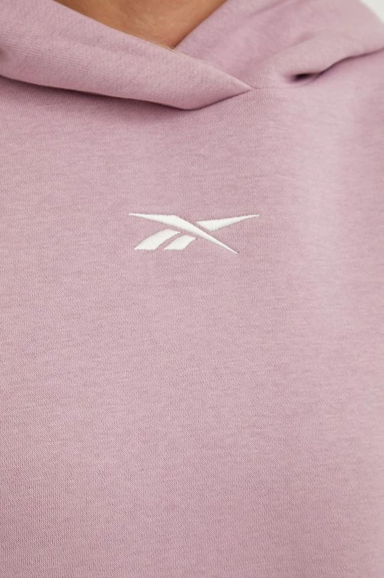 Γυναικεία Χωρίς φερμουάρ Μπλούζα Reebok Studio Recycled μοβ, με κουκούλα 5 Γυναικεία Χωρίς φερμουάρ Μπλούζα Reebok Studio Recycled μοβ, με κουκούλα - Image 5